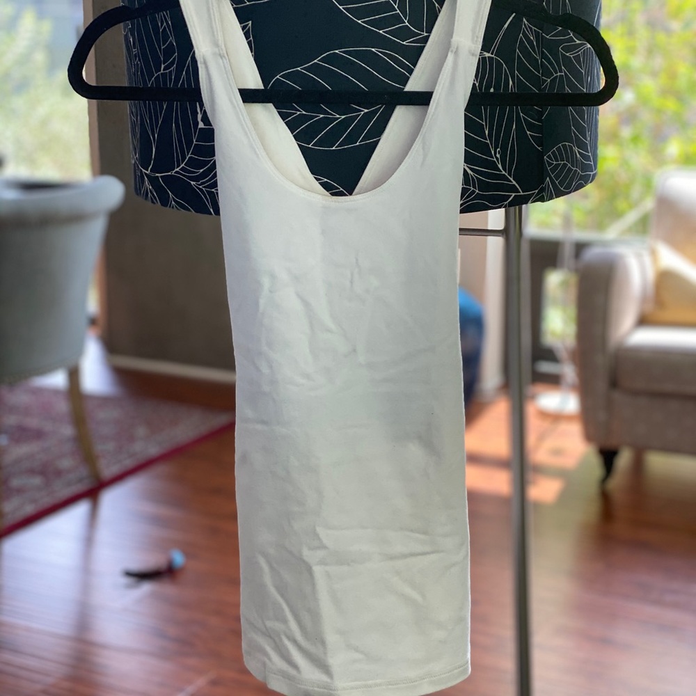 Lululemon White Tank